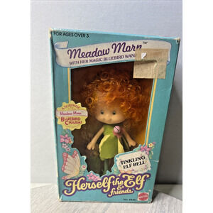 Vintage 1984 Meadow Morn Herself The Elf Friends Doll Mattel w/ Box